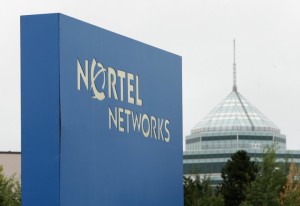 A sign is pictured outside Nortel's Carling Campus in Ottawa